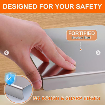 2026🔥Premium Stainless Steel Cutting Board – Hygienic & Easy to Clean