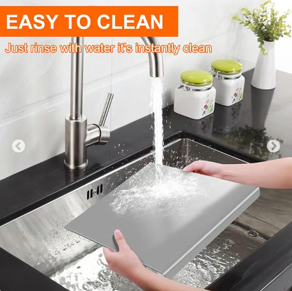 2026🔥Premium Stainless Steel Cutting Board – Hygienic & Easy to Clean