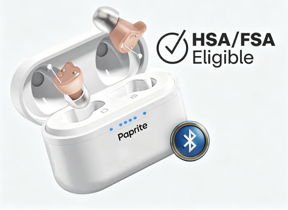 2026🔥 Paprite PRO Bluetooth Hearing Aids