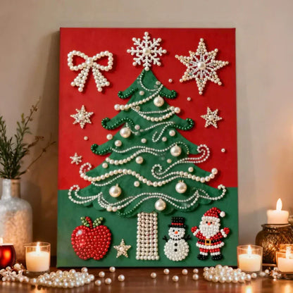 Relaxing Craft Kit for Adults: Framed Pearl Art, Home Decor Gift Idea