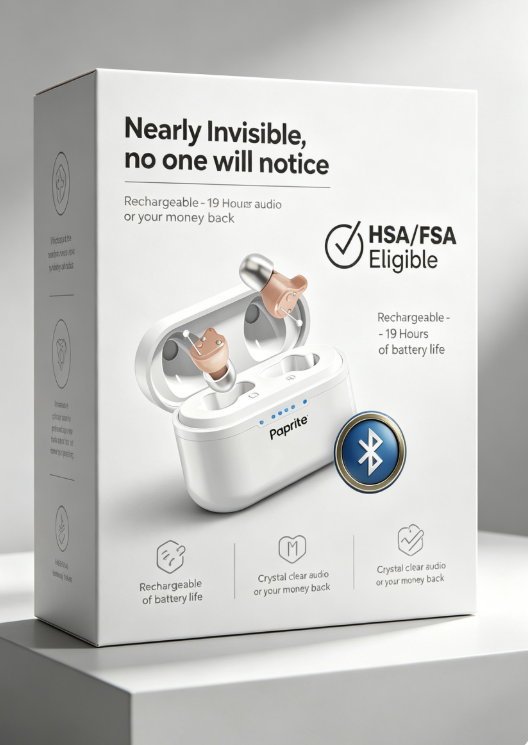 2026🔥 Paprite PRO Bluetooth Hearing Aids
