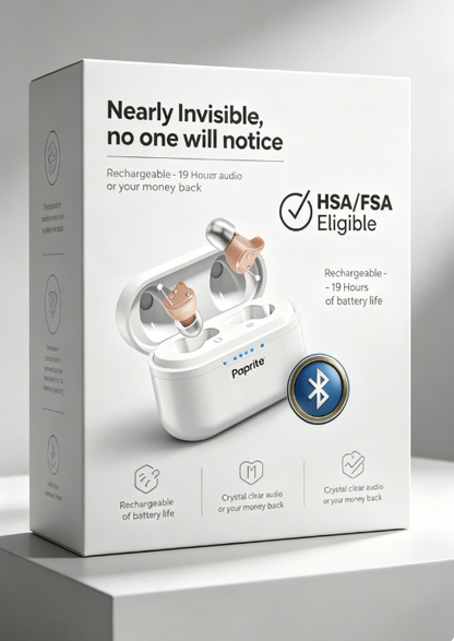 2026🔥 Paprite PRO Bluetooth Hearing Aids