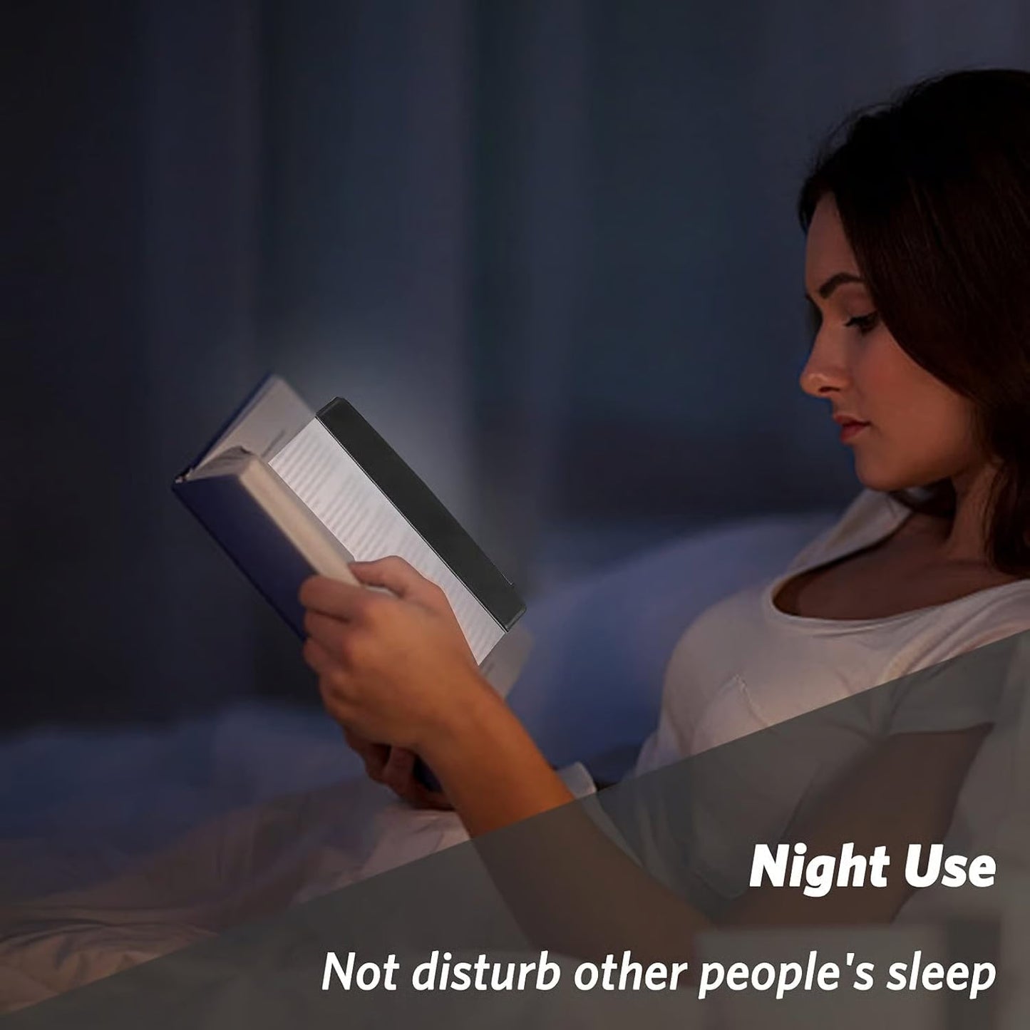 2025🔥Slim LED Book Light - Flat Panel, Eye-Care