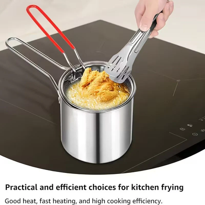 🎁Exclusive offer for our fans! Limited-time low price!🎁Household stainless steel fryer