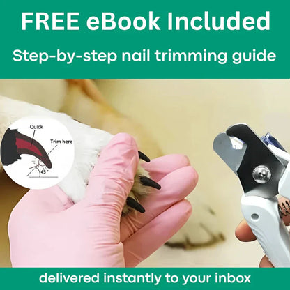 Never Cut the Quick Again. The LED Pet Nail Grinder.