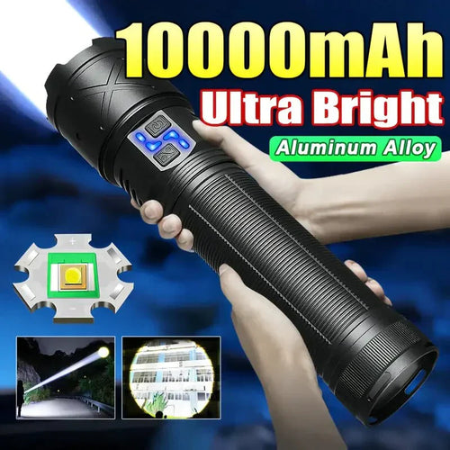 The World's Brightest Rechargeable Flashlight | Doubles as a Power Bank